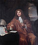Jan Verkolje. Портрет Антоні ван Левенгука (близько 1680)