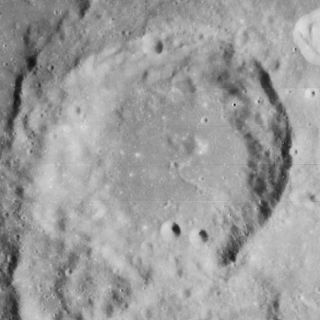 <span class="mw-page-title-main">Jansky (crater)</span> Crater on the Moon