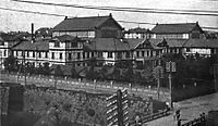 Buildings housing the Diet in 1905.