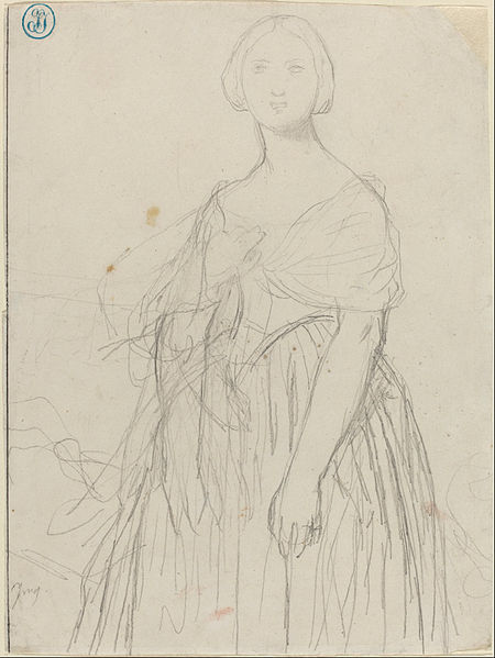 File:Jean-Auguste-Dominique Ingres - Sketch for Madame Moitessier - Google Art Project.jpg