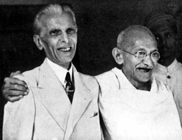 Muhammad Ali Jinnah and Mahatma Gandhi were both native Gujarati speakers but the former one advocated for the use of Urdu.