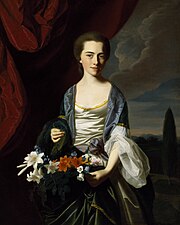 John Singleton Copley, Portret Sarah Sherburne Langdon, 1767