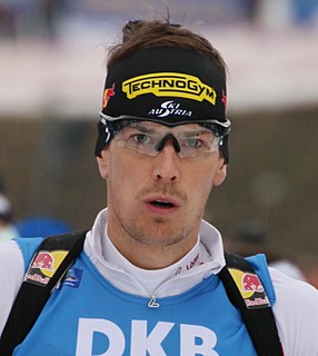 Julian Eberhard Austrian biathlete