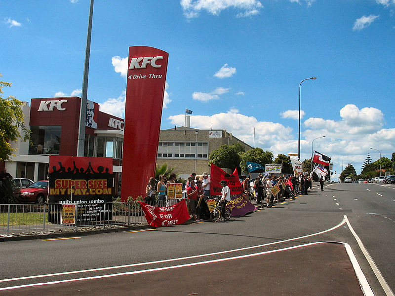 File:KFC Auckland strike.jpg