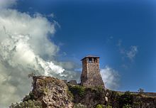 Krujë Castle is a major landmark located on the highest point of Kruje