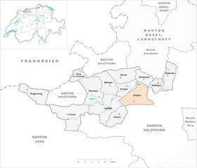 Localisation de Brislach