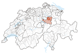Karte Lage Kanton Schwyz 2013.2