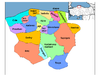 کاستامونو کے اضلاع