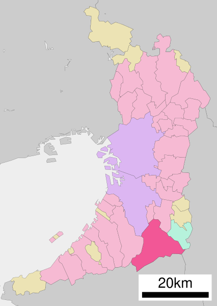 File:Kawachinagano in Osaka Prefecture Ja.svg