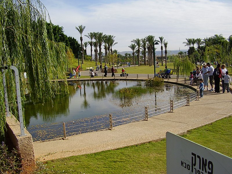 File:Kfar Saba Park, Israel.jpg