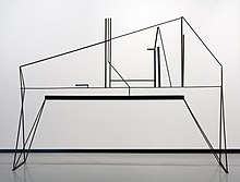 Kjell Varvin, O’Hoy, Skulptur, Eisen geschweißt, 1995.