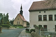 Kleinpörthen (Schnaudertal), the village church.jpg