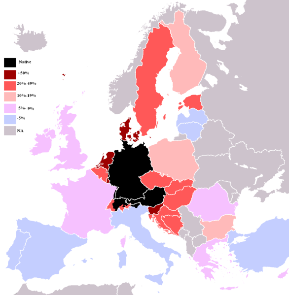 Датотека:Knowledge of German EU map.png