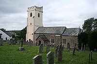 St Peter's Church, Knowstone Knowstone, St Peter's church - geograph.org.uk - 234553.jpg