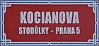 Čeština: Kocianova ulice ve Stodůlkách v Praze 13 English: Kocianova street, Prague.