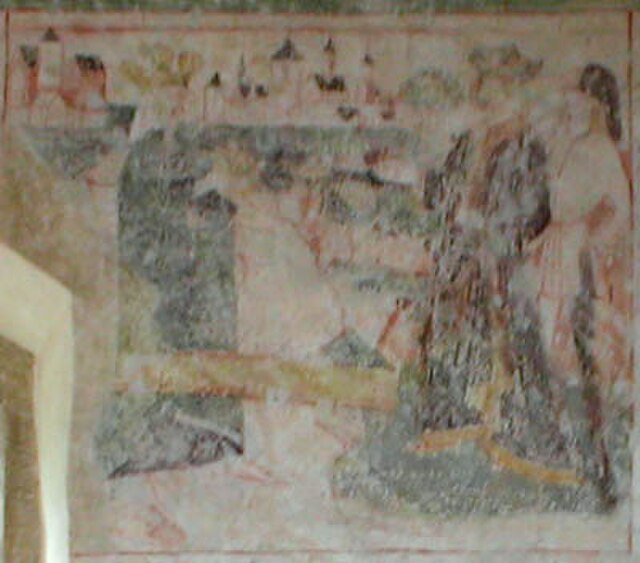 Wall drawings in the Duttenberg chapel from the 15th century show the oldest known view of Wimpfen