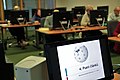 Čeština: Účastníci čtvrté lekce kurzu Senioři píší Wikipedii v počítačové učebně Moravské zemské knihovny, Brno.