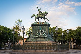 <span class="mw-page-title-main">Equestrian statue of Pedro I</span>