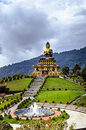 Large Buddha statue inside Buddha Park of Ravangla.jpg