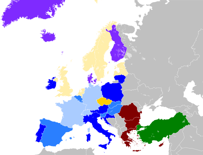 File:Largest (non-)religious group by EU member state (and 5 other countries) - Eurobarometer 2010.svg