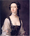 Dame Katherine (ca. 1679–1762), Tochter von David Smythe aus Barnhill und zweite Gattin von Sir David Threipland