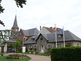 Das Rathaus in Le Plessis-Belleville