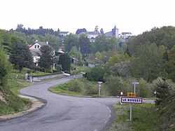 Skyline of Le Rouget-Pers