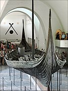 The Oseberg ship (Viking Ship Museum, Norway).