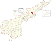 Legislative Assembly constituencies of Andhra Pradesh (49-Rajanagaram highlighted).png