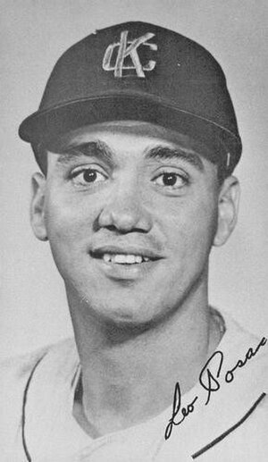 Leo Posada with the 1961 Athletics