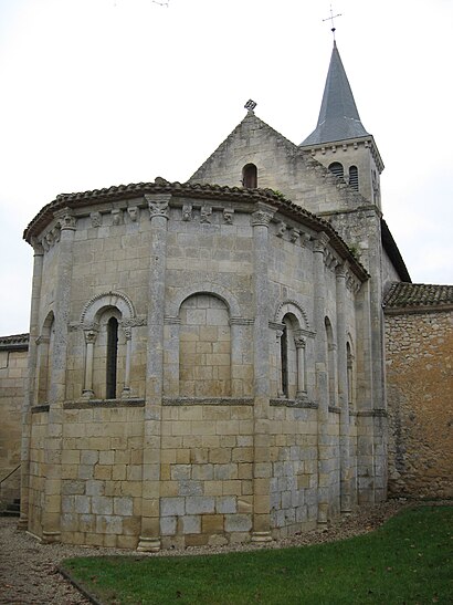 Comment aller à Église Notre-Dame de Lestiac-sur-Garonne en transport en commun - A propos de cet endroit
