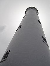 Worm's-eye view of the Lighthouse in Minicoy island Lighthouse worms eye.jpg