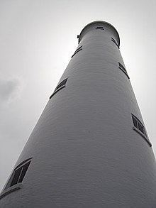 Worms eye view of the lighthouse on Minicoy Lighthouse worms eye.jpg