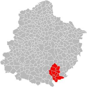 Lage der CC de Loir et Bercé im Département Sarthe