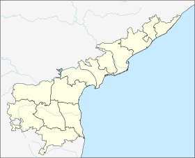 Vanasthalipuram على خريطة Andhra Pradesh