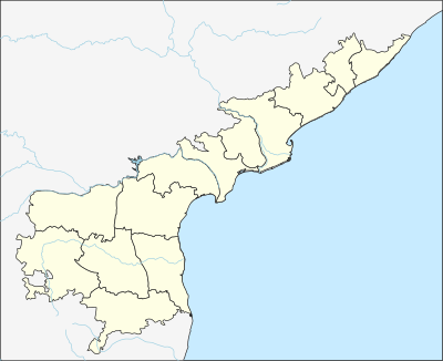 Location map India Andhra Pradesh