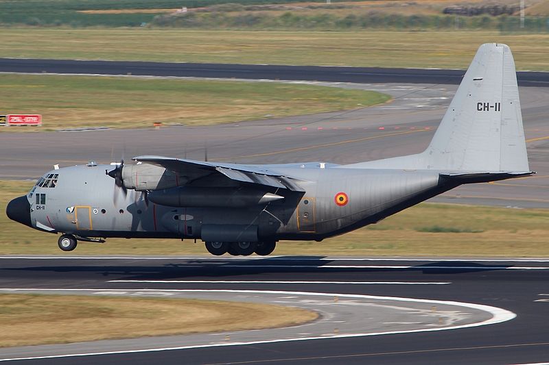 File:Lockheed C-130H Hercules Belgium - Air Force CH-11, BRU Brussels (Bruxelles) (National-Zaventem), Belgium PP1375518524.jpg