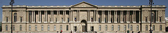 Colonnade of the Louvre, designed by Perrault, among others Louvre-facade-est (adjusted).jpg