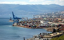 Port of Rijeka container cargo terminal