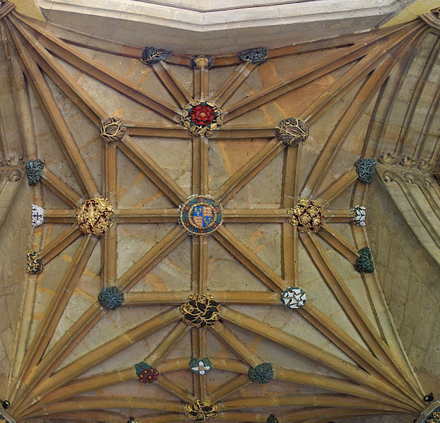 File:Magdalen College - ceiling of cloister.jpg