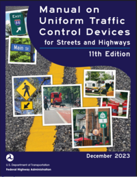 Manual on Uniform Traffic Control Devices, December 2023 cover.png