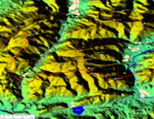 Kartenskizze der Routen