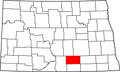 Map of North Dakota highlighting Logan County.svg