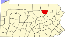 Placering af Sullivan County (Sullivan County)