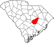 Map of South Carolina highlighting Clarendon County.svg
