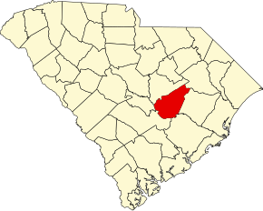 Poziția localității Comitatul Clarendon, Carolina de Sud