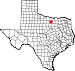 Map of Texas highlighting Wise County.svg