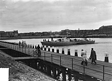 A Goeree class minesweeper in the Port of Scheveningen Marvo 4 mijnenvegers Scheveningen, Bestanddeelnr 903-8957.jpg