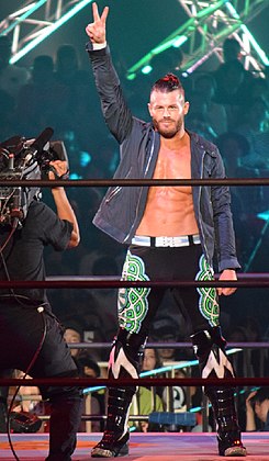 Matt Sydal at an NJPW event, 2016.