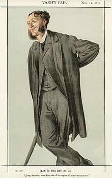 Caricature by James Tissot published in Vanity Fair in 1871 Matthew Arnold Vanity Fair 11 November 1871.jpg